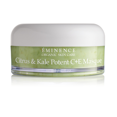 Eminence Organic Skin Care Citrus & Kale Potent C + E Masque 2oz